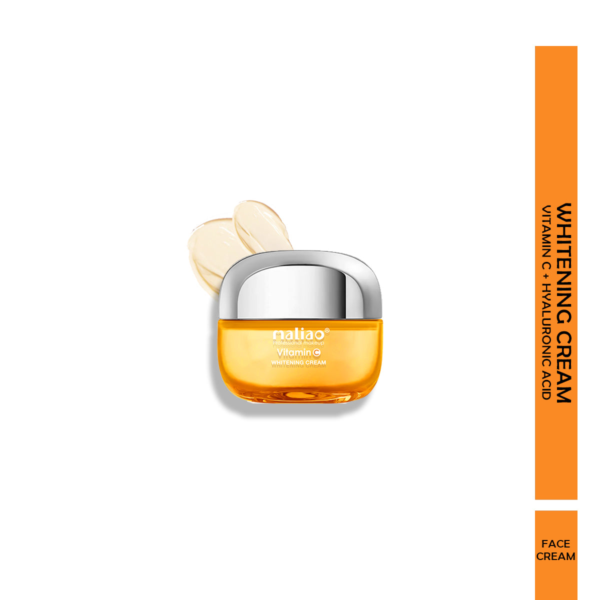 Maliao Whitening Cream with Vitamin C, Berry Glutathione & Hyaluronic Maliao Professional Makeup