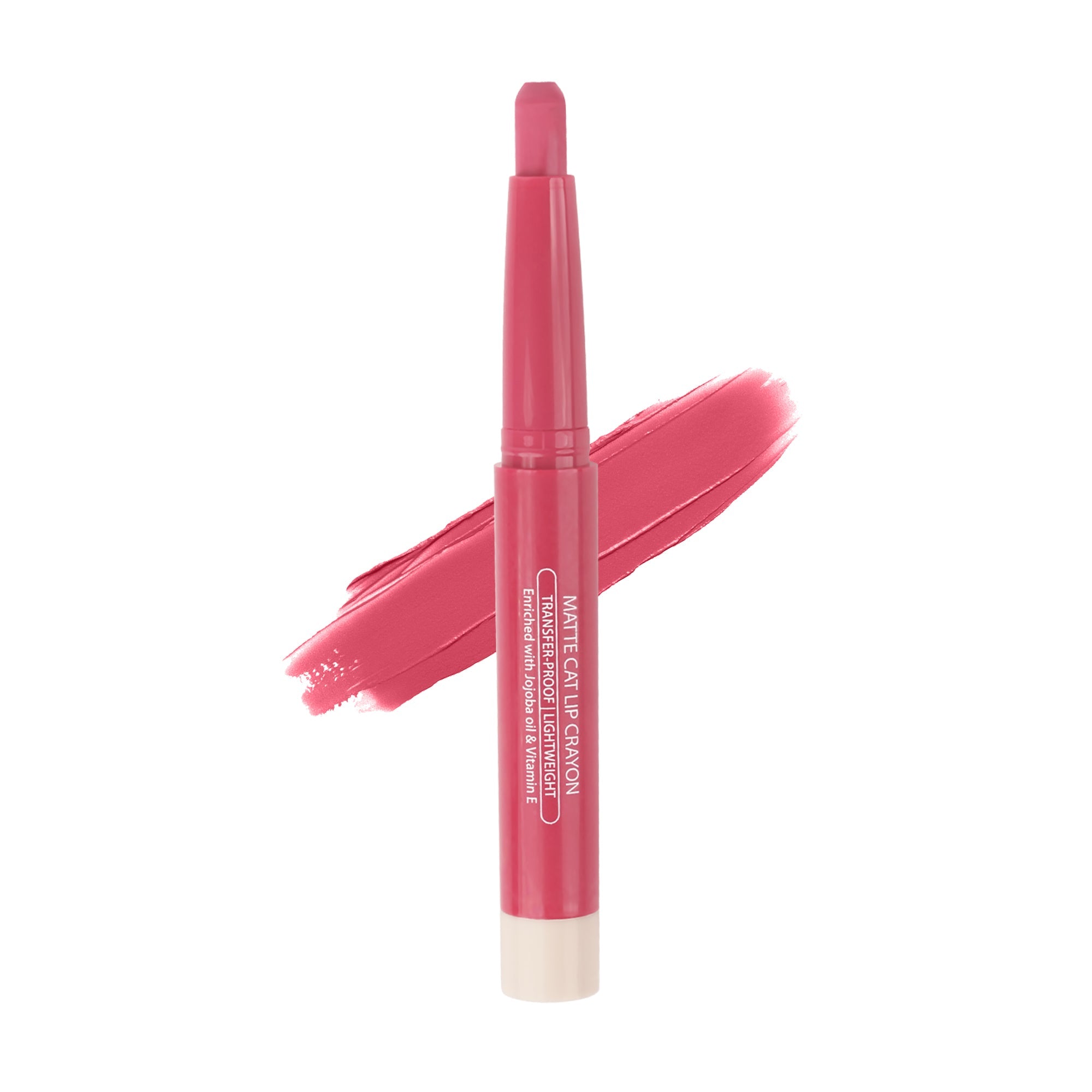 Maliao Matte Cat Lip Crayon - Transfer-Proof & Lightweight Long-Lasting Color Lip