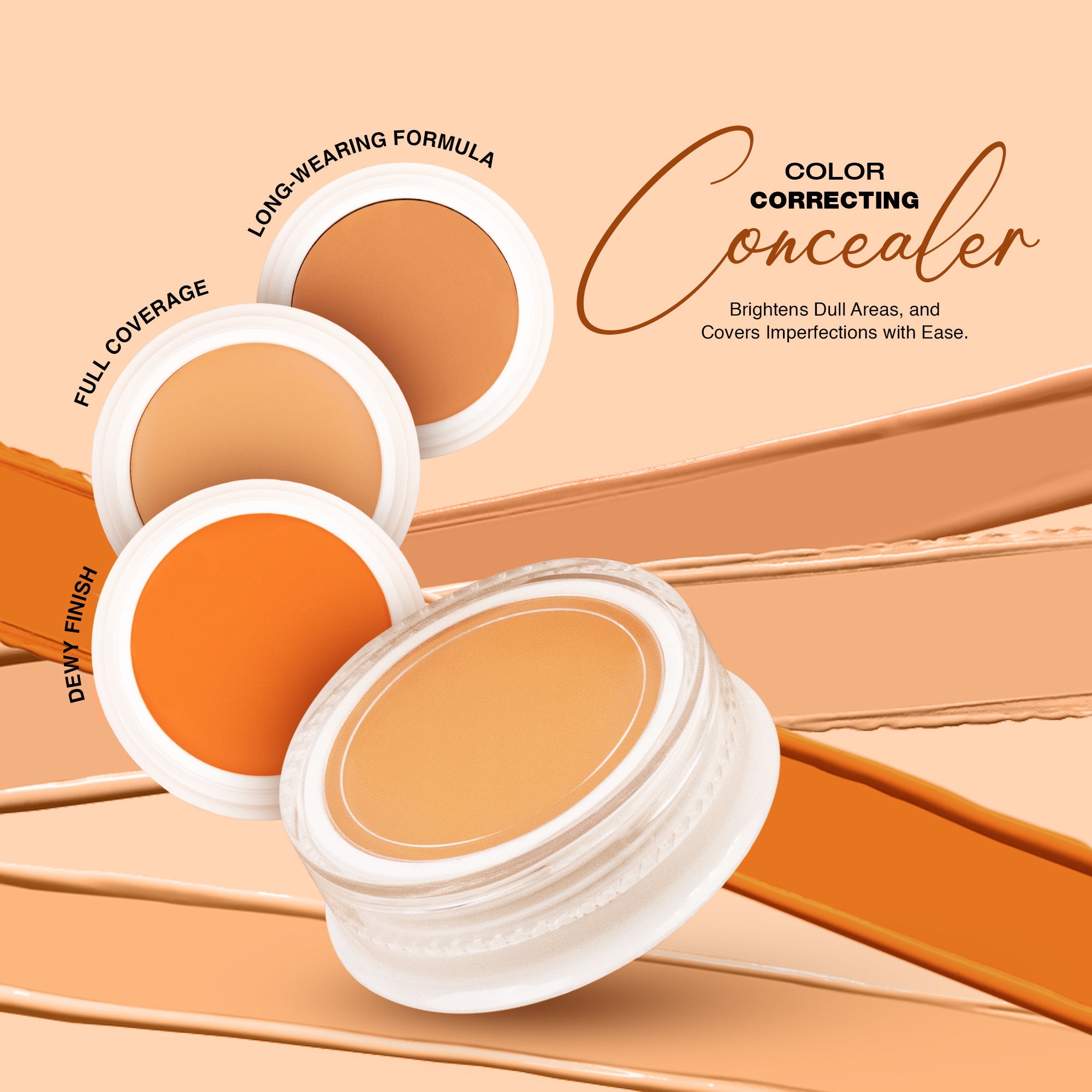 Maliao Color Correcting Concealer Professional Makeup Base Face