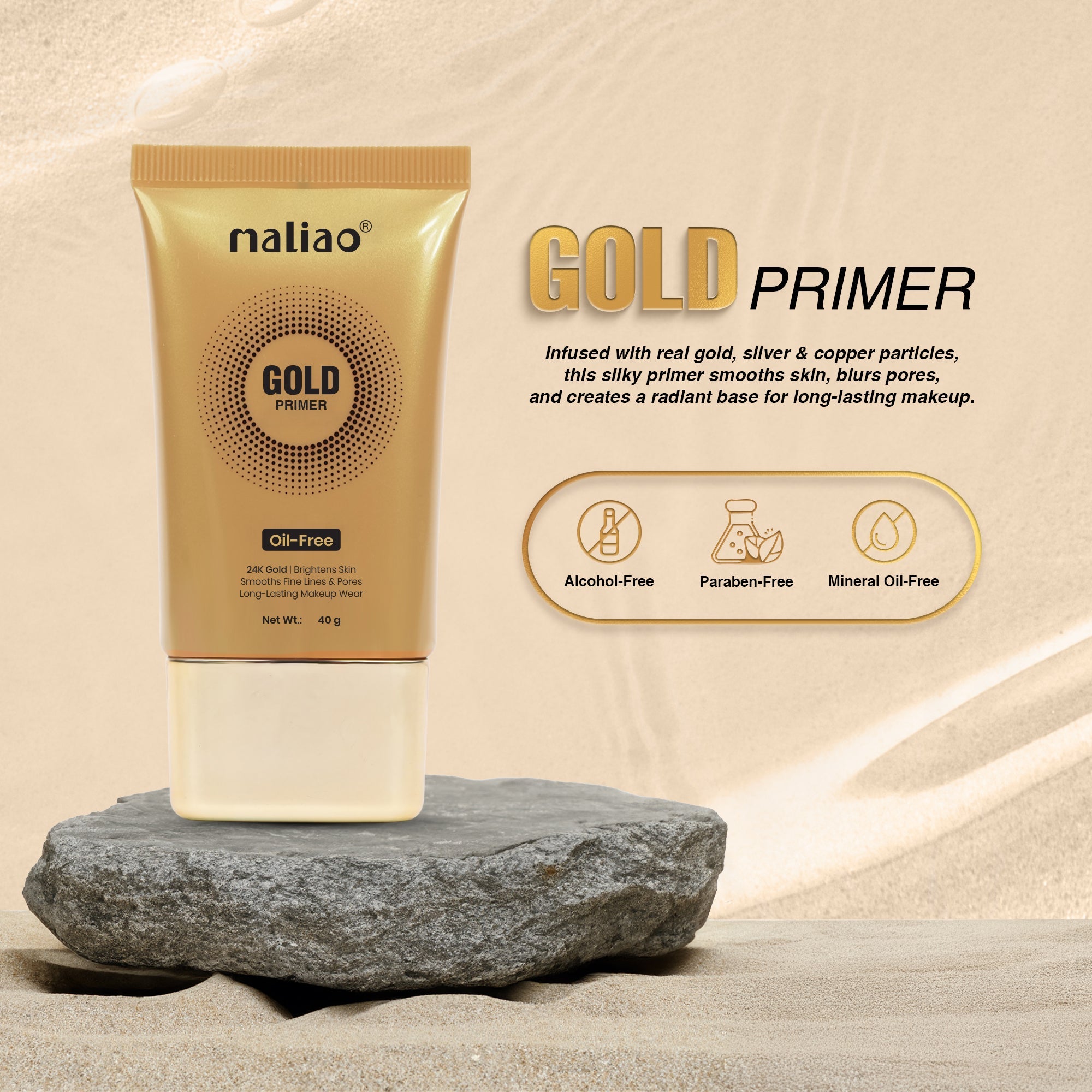 Maliao 24K Gold Gel Primer Face