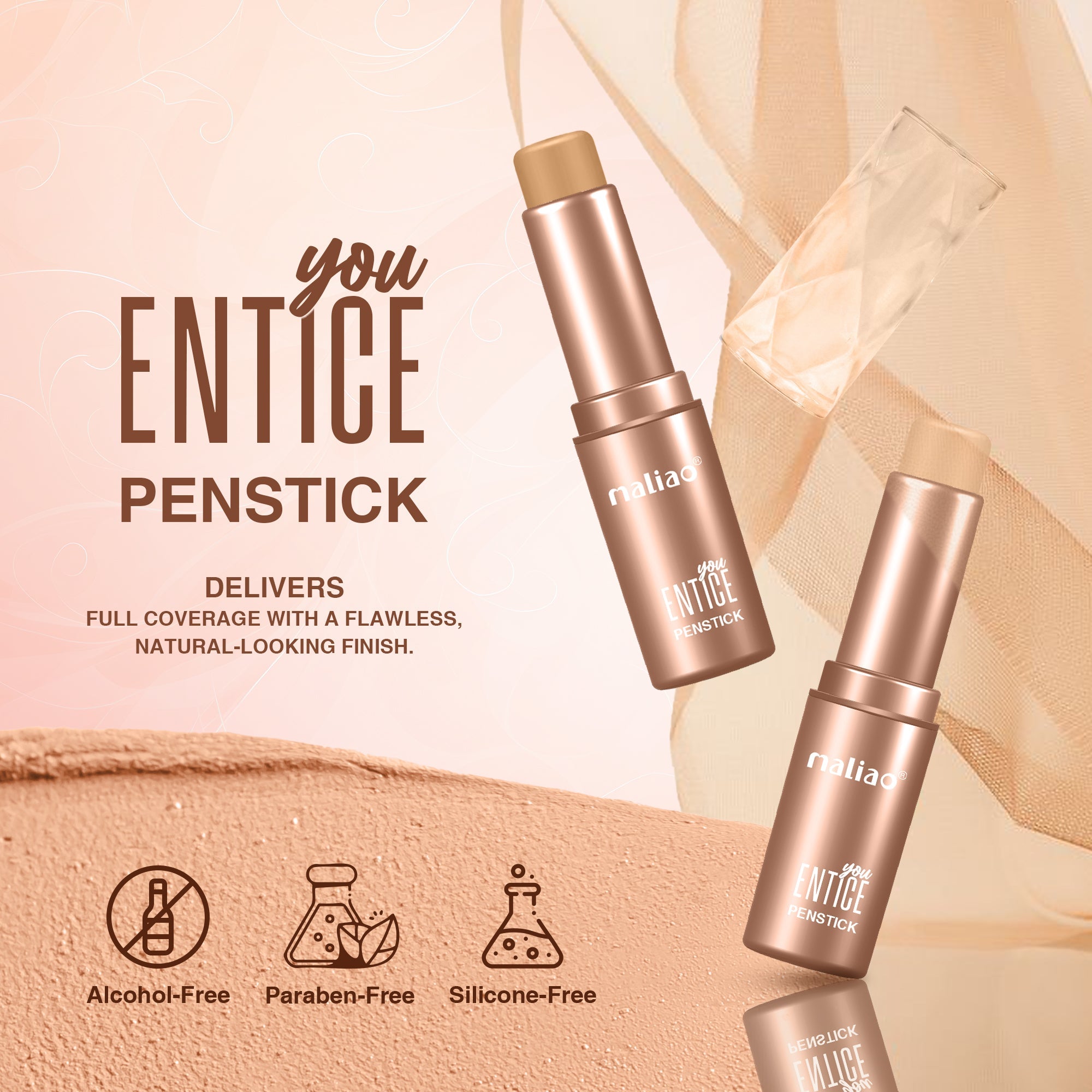 Maliao Perfect Concealer Penstick - Effortless Coverage for a Flawless Finish Face