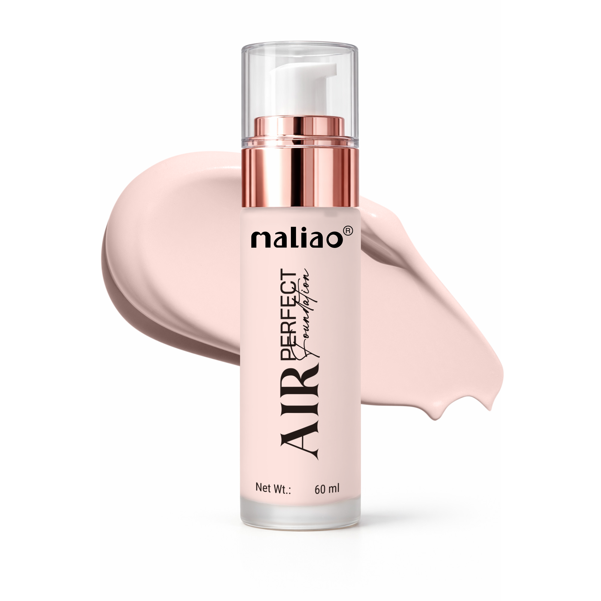 Maliao High Coverage Waterproof Base Foundation - Flawless All-Day Wear Face