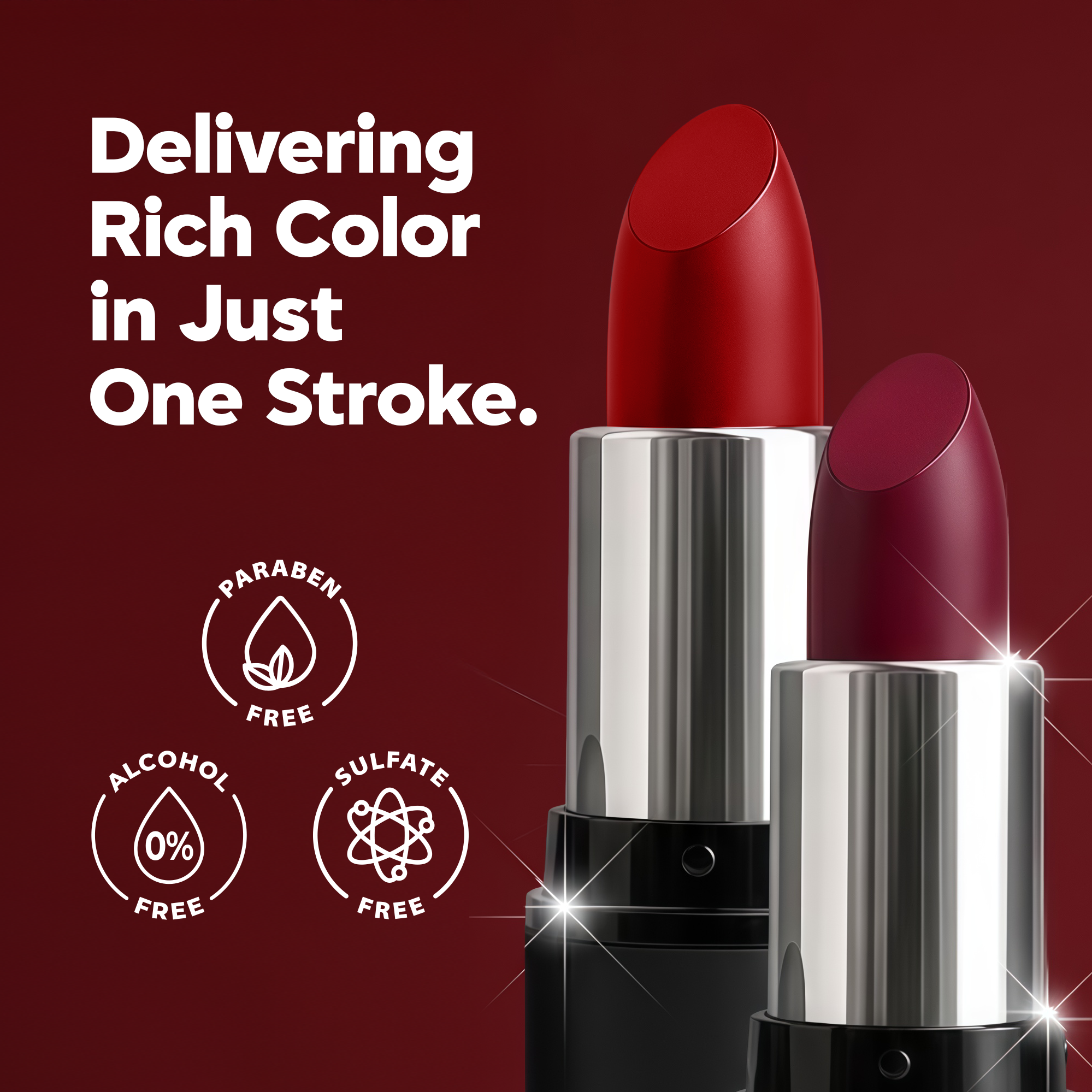 Maliao Forever Matte Lipstick - Long-Lasting Waterproof Elegance Lip