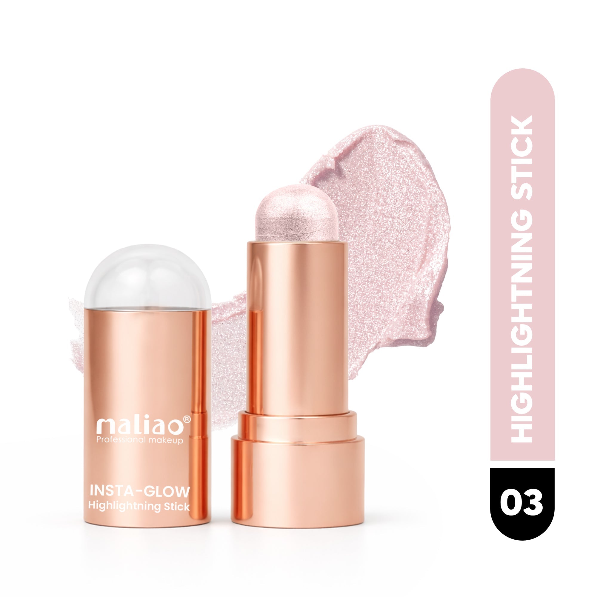 Maliao Insta-Glow Highlighting Stick - Illuminate Your Radiance Instantly Face