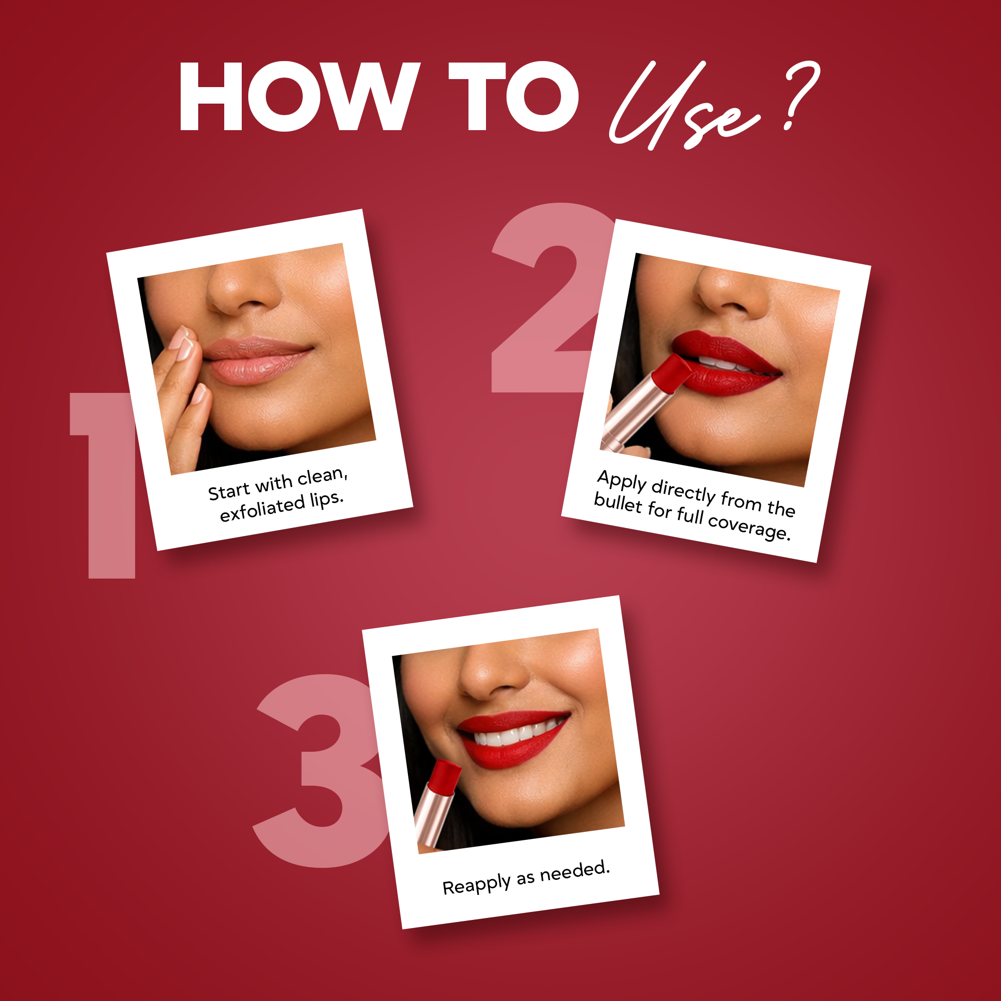 Maliao Super Non-Transfer Lipstick - Long-Lasting Matte Finish, Smudge-Proof Formula