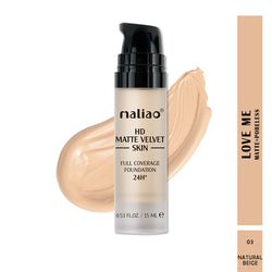 Maliao HD Matte Velvet Skin Full Coverage Foundation 24H - Maliao Makeup