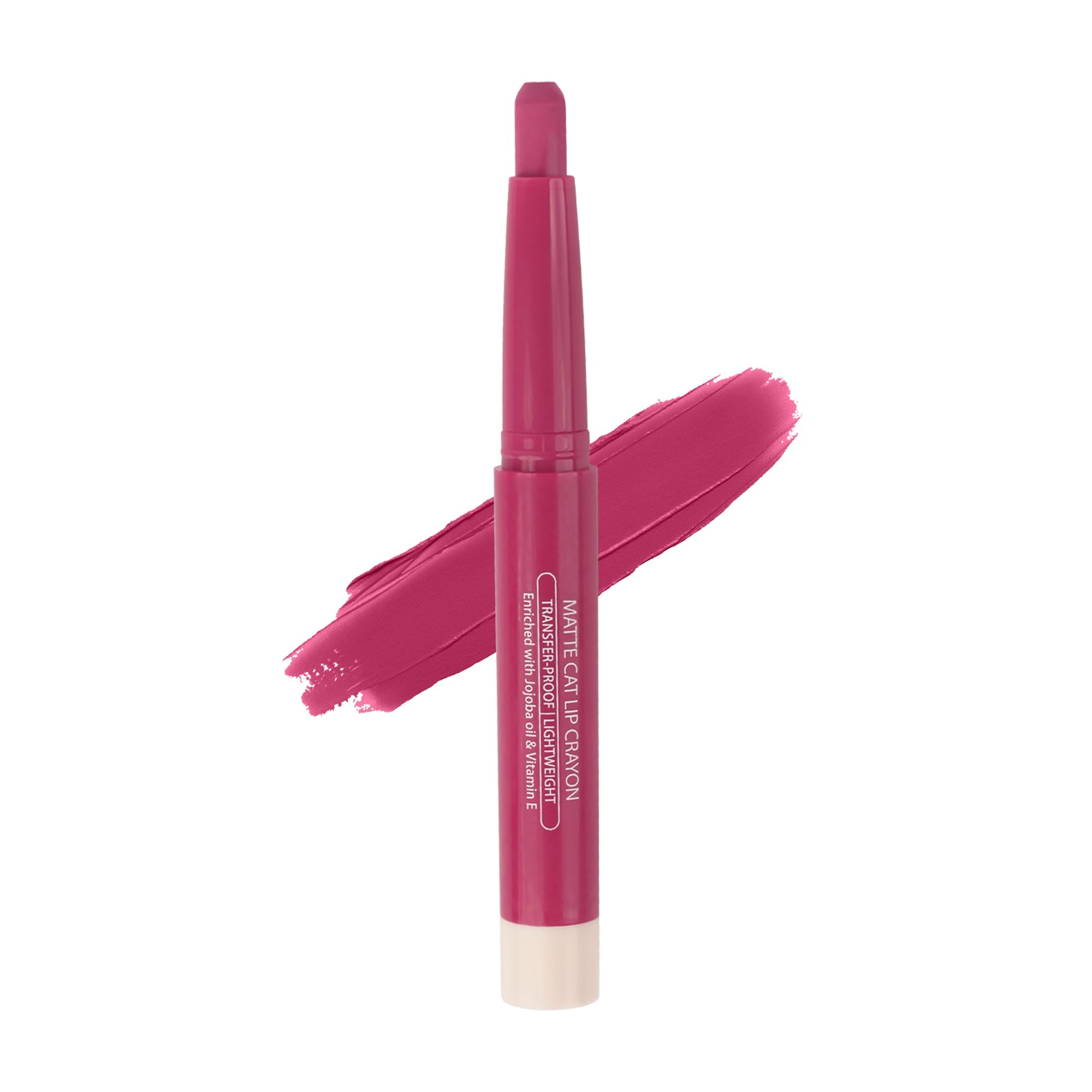 Maliao Matte Cat Lip Crayon - Transfer-Proof & Lightweight Long-Lasting Color Lip