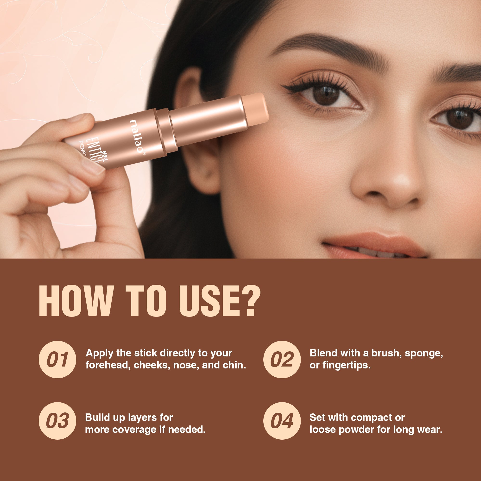 Maliao Perfect Concealer Penstick - Effortless Coverage for a Flawless Finish Face
