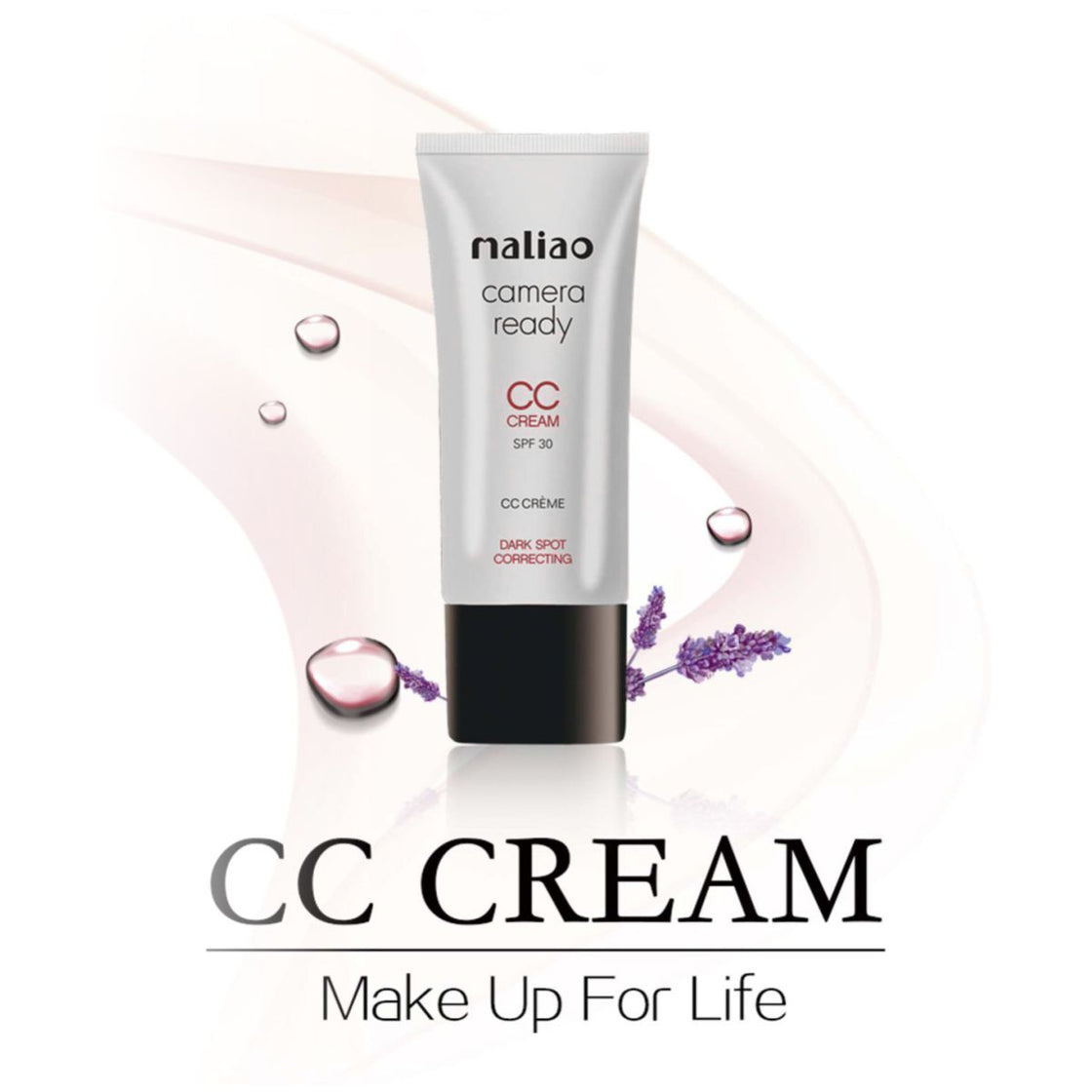 MALIAO Professional Camera Ready CC Cream SPF 30 - Flawless Complexion Enhancement Maliao Professional Makeup