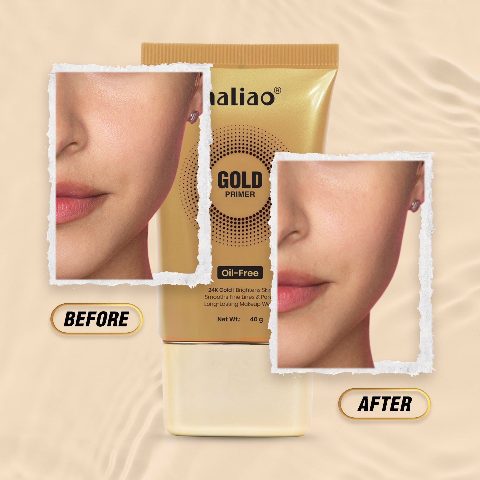 Maliao 24K Gold Gel Primer Face