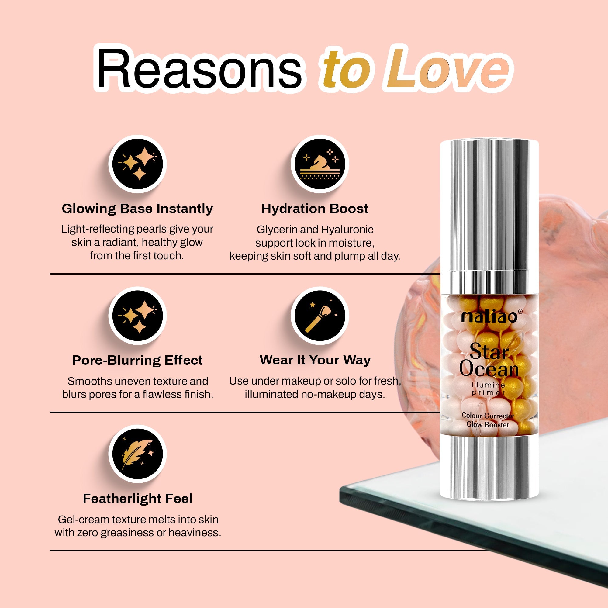 Maliao Star Ocean Illumine Primer Face