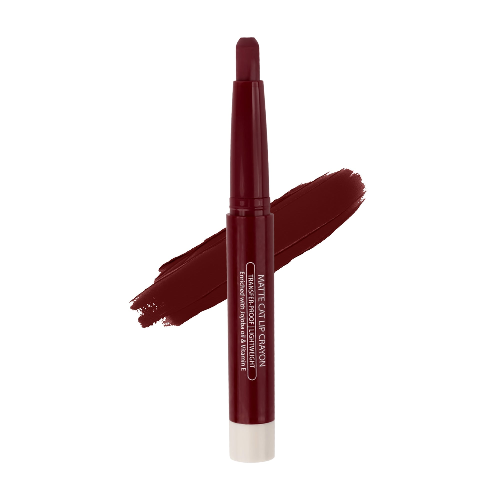 Maliao Matte Cat Lip Crayon - Transfer-Proof & Lightweight Long-Lasting Color Lip