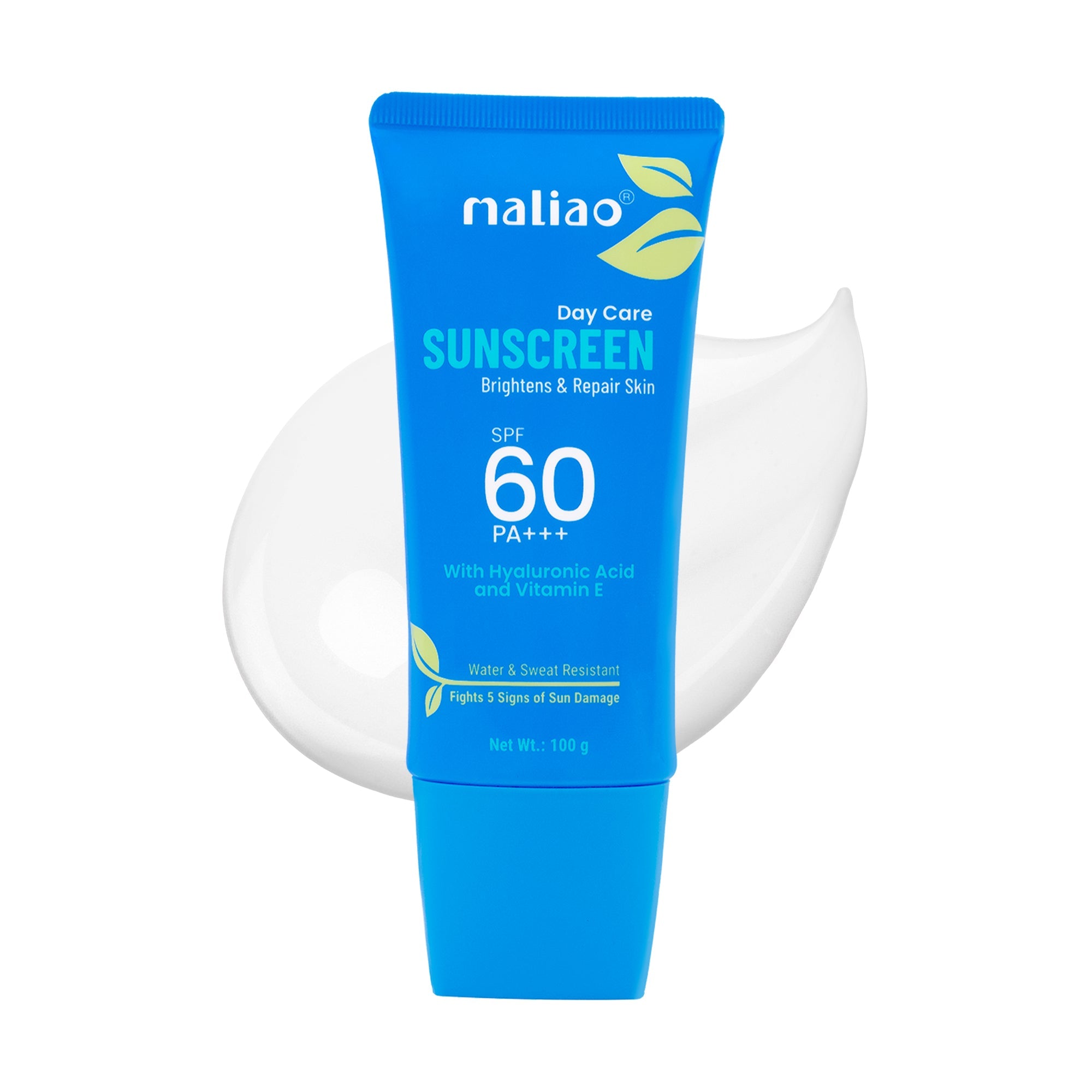 Maliao Green Tea Sunscreen SPF 60 PA+++ Face