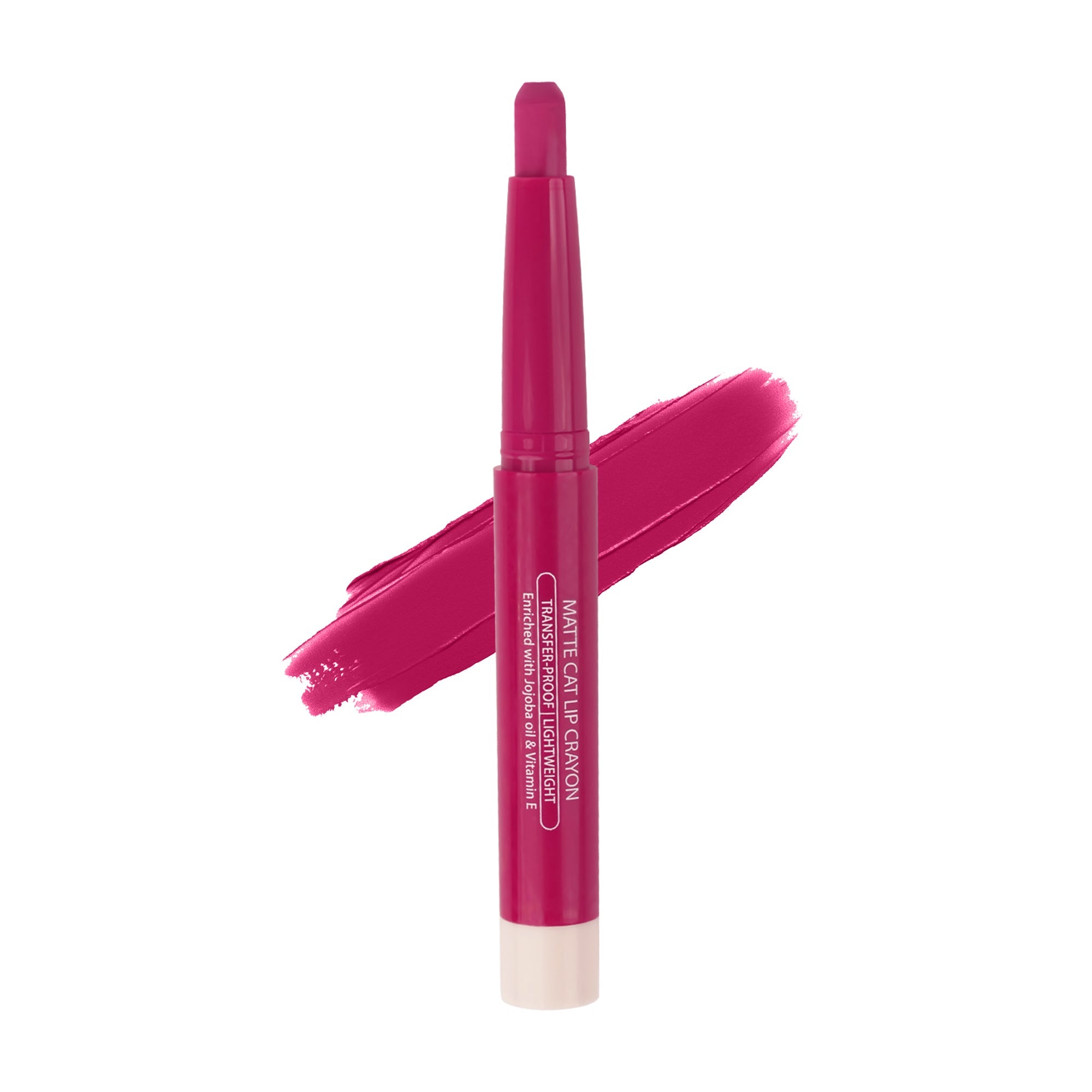 Maliao Matte Cat Lip Crayon - Transfer-Proof & Lightweight Long-Lasting Color Lip