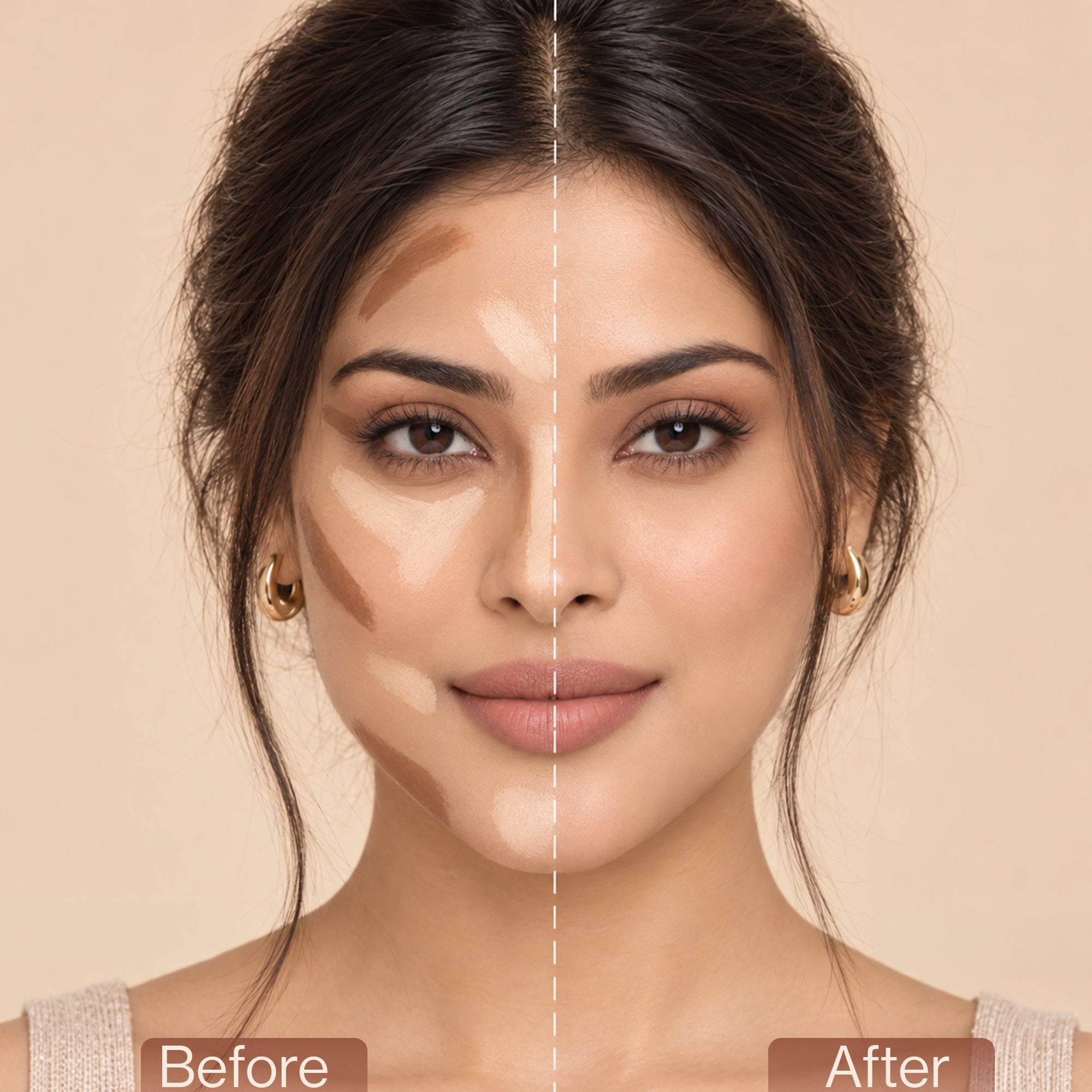 Maliao High Coverage Concealer Palette - Oil Control, Waterproof, Long Lasting Face