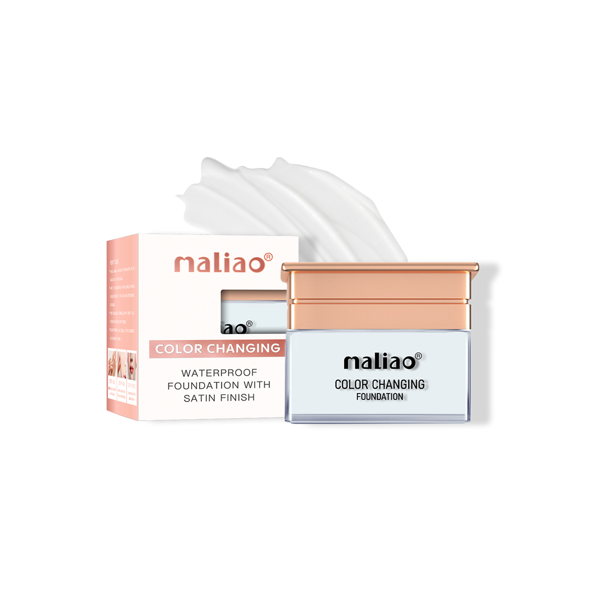 Maliao Colour Changing Waterproof Foundation