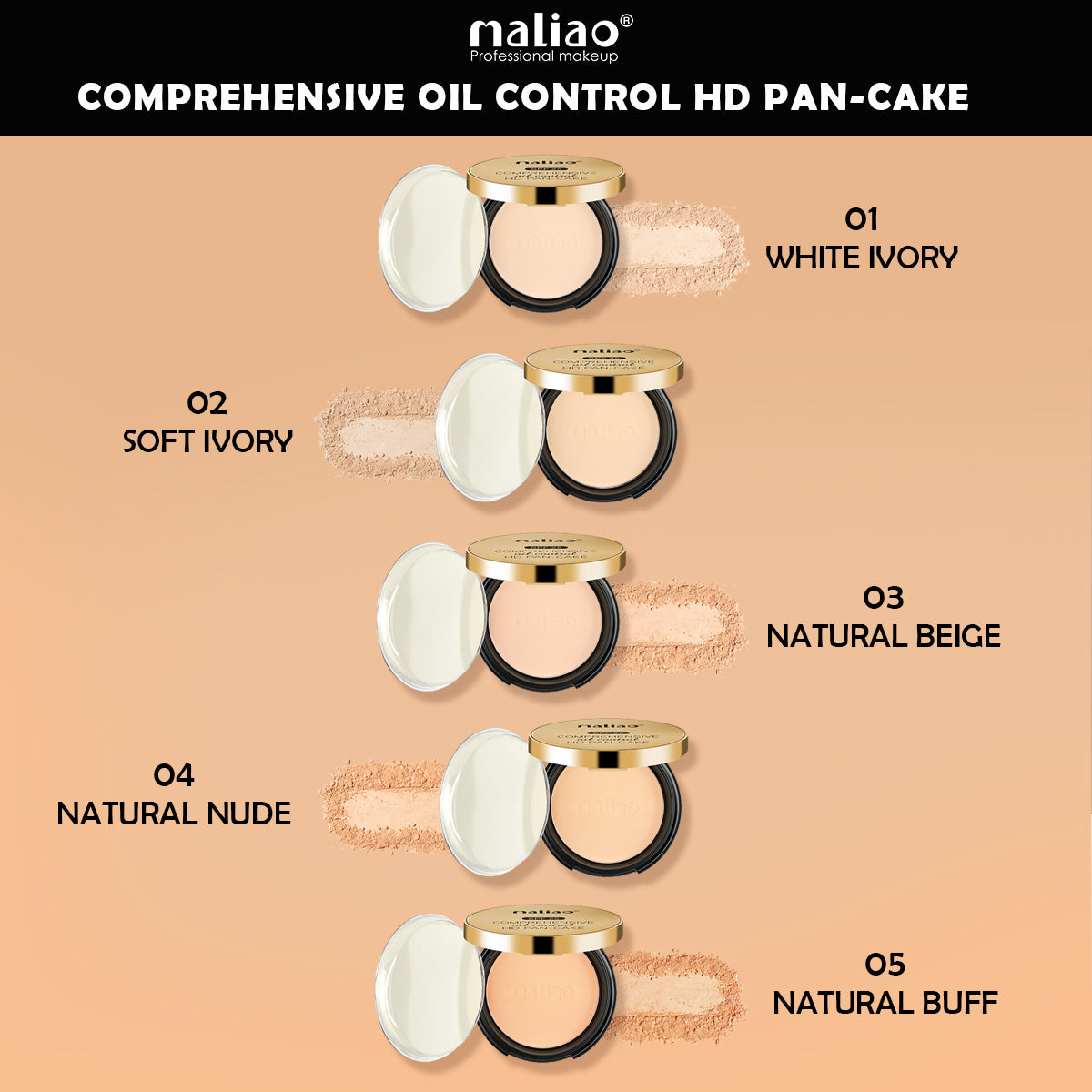 Maliao Oil Control HD Pan-Cake