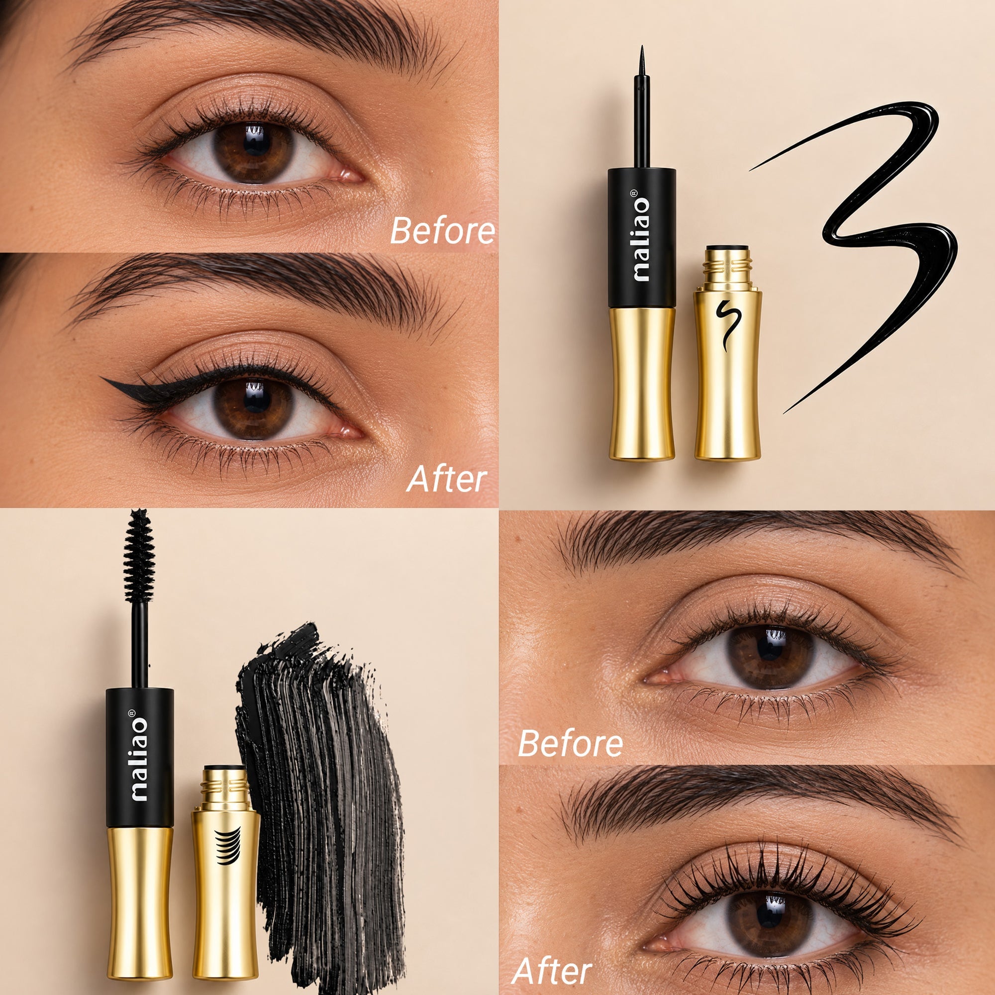 Double Effect Double Drama Eyeliner+Mascara Eye
