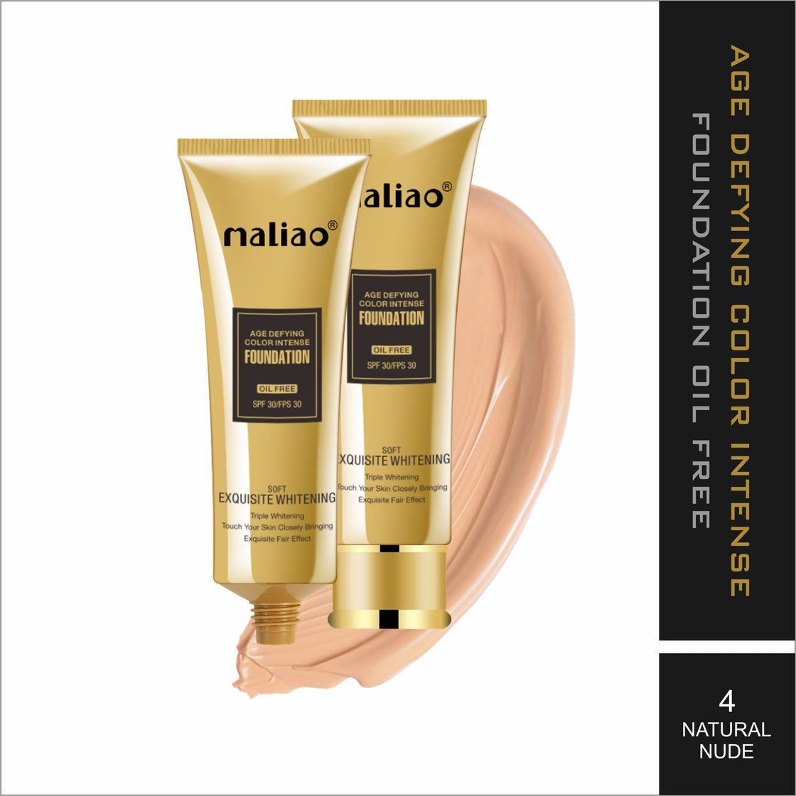 Maliao Age Defying Foundation: Full Coverage, Anti-Aging, Matte Finish Maliao Professional Makeup