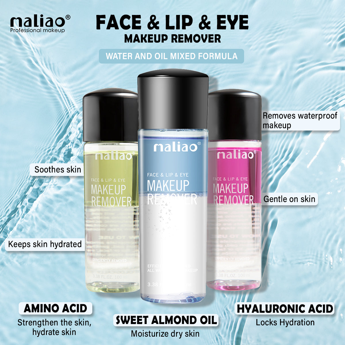 Maliao Deep Cleansing Makeup Remover - Maliao Makeup