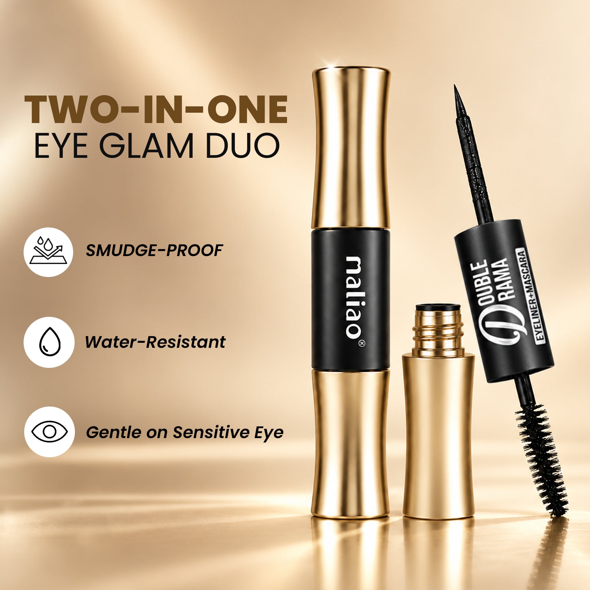 Double Effect Double Drama Eyeliner+Mascara Eye