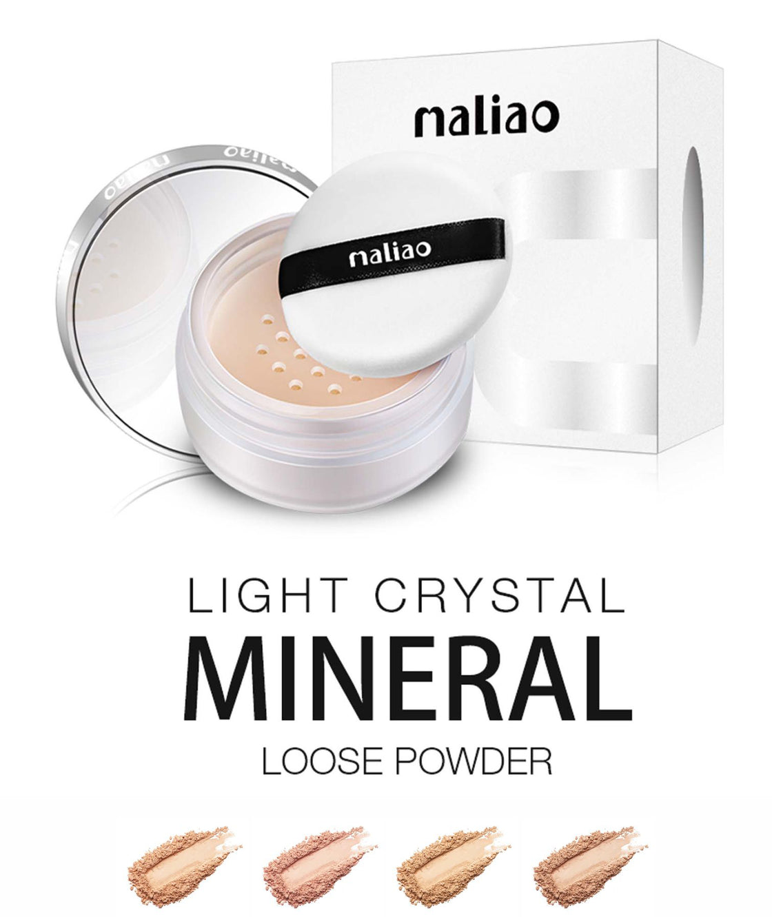 Maliao Light Crystal Mineral Loose Powder - Maliao Makeup