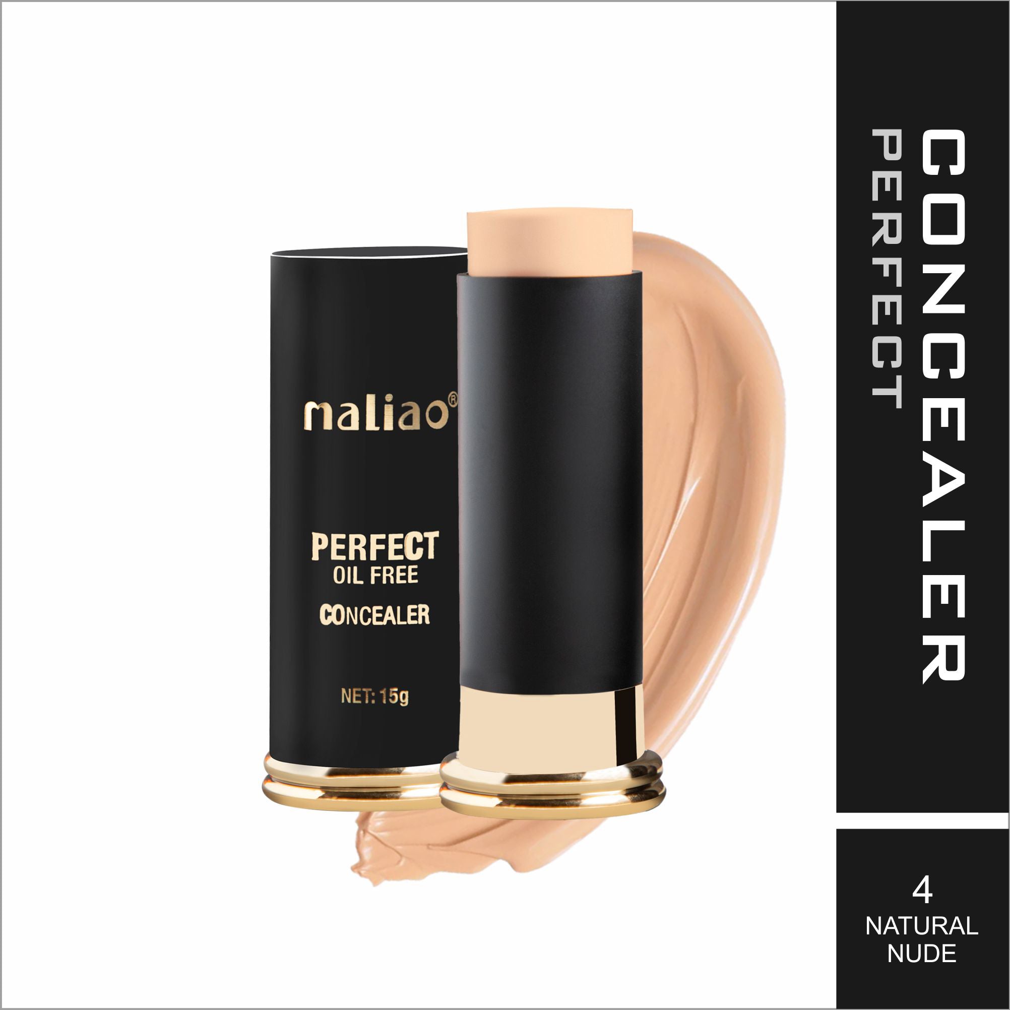 Maliao PERFECT Oil-Free Stick Concealer - Seamless Coverage for a Naturally Flawless Look - Maliao Makeup