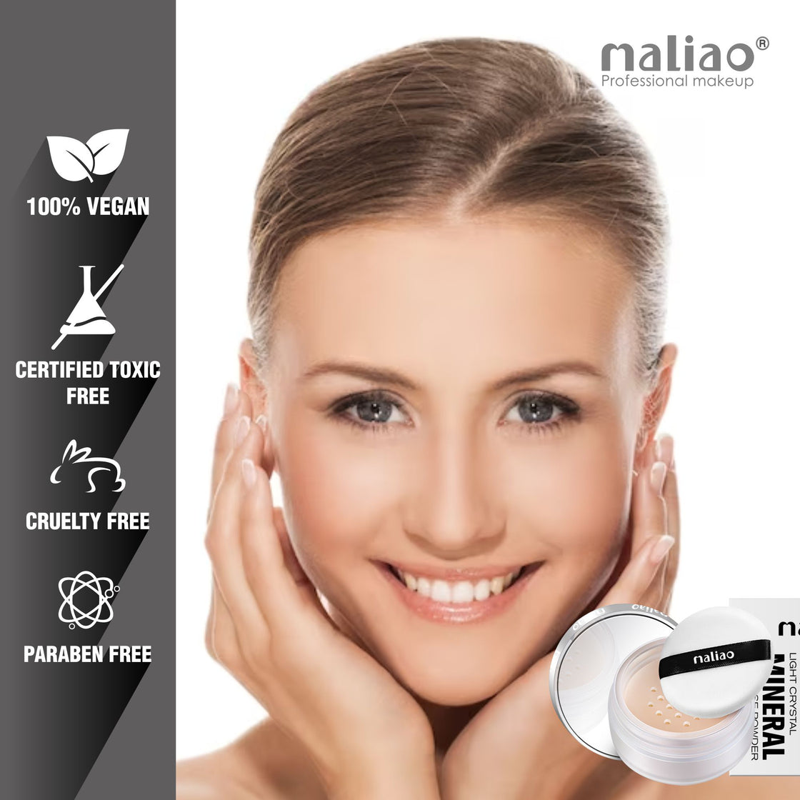 Maliao Light Crystal Mineral Loose Powder - Maliao Makeup