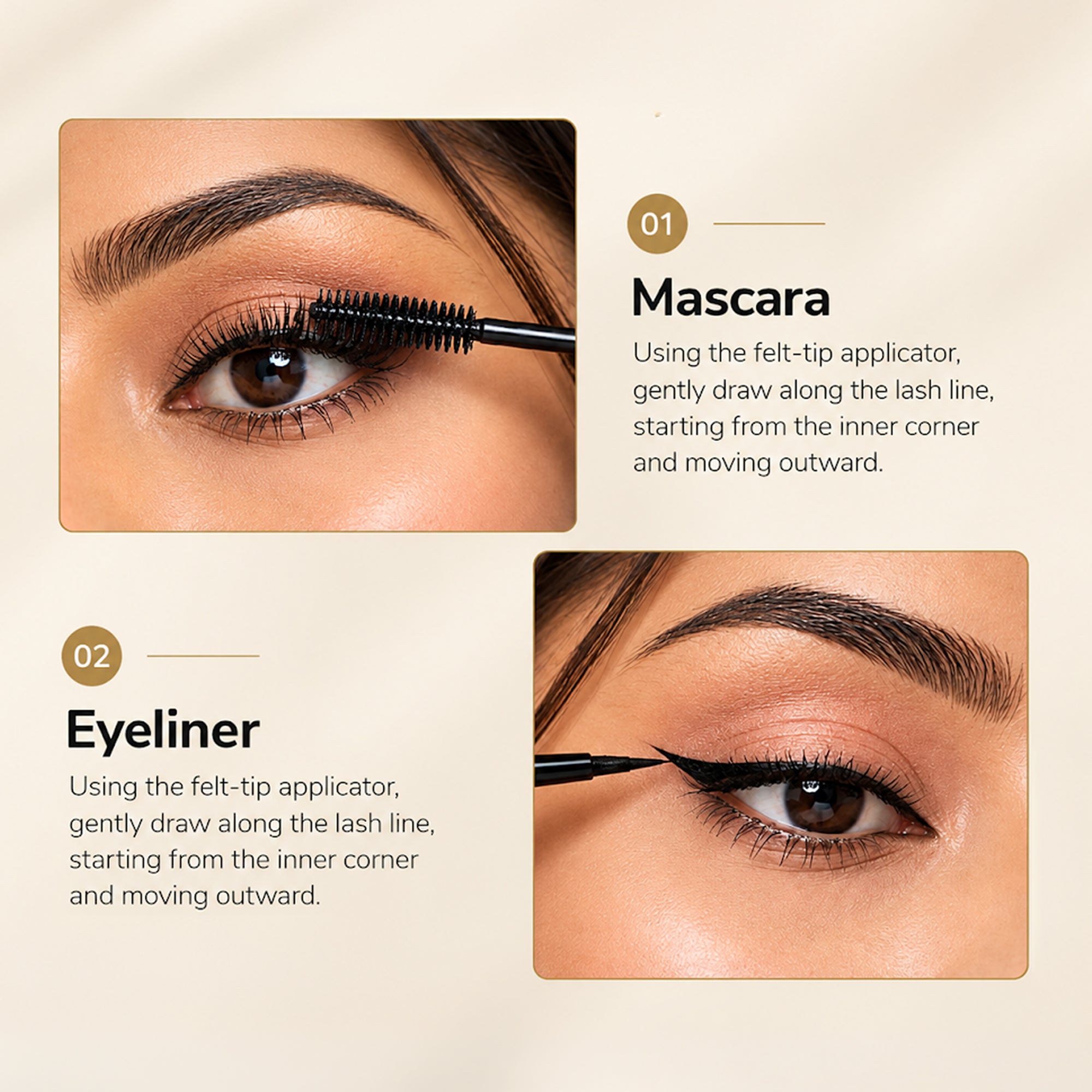 Double Effect Double Drama Eyeliner+Mascara Eye
