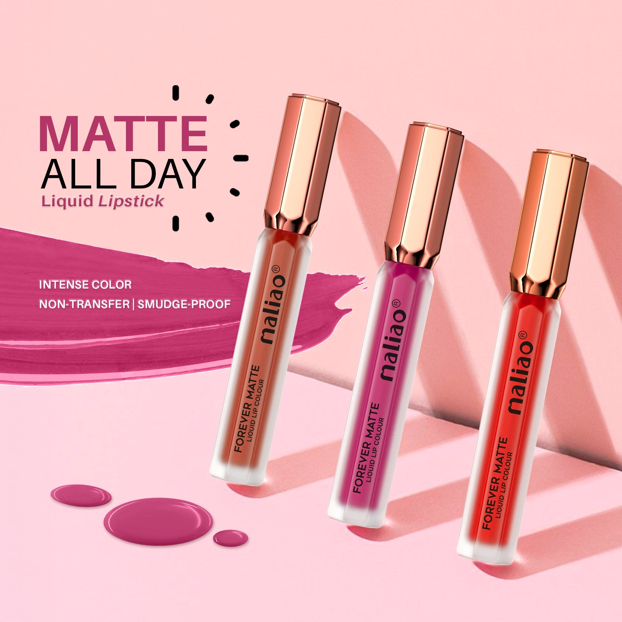 Maliao Forever Matte Liquid Lipstick Lip
