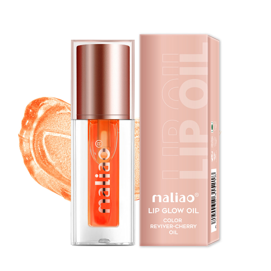 Maliao Lip Glow Oil Color Reviver - Cherry Oil Infusion for Vibrant Lips Maliao Professional Makeup