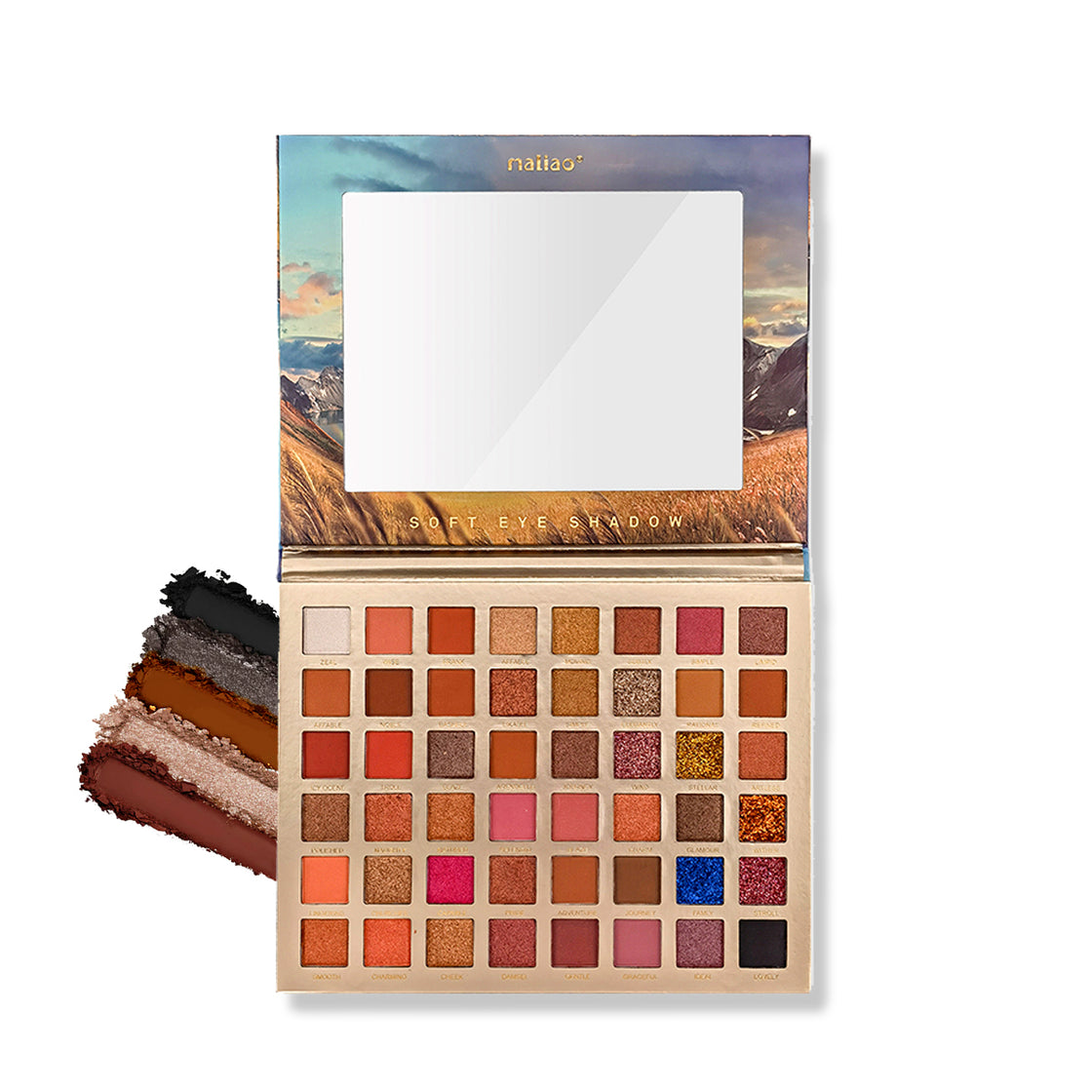 Maliao 48 Colors Soft Eye Shadow Palette - Endless Makeup Brilliance - Maliao Makeup