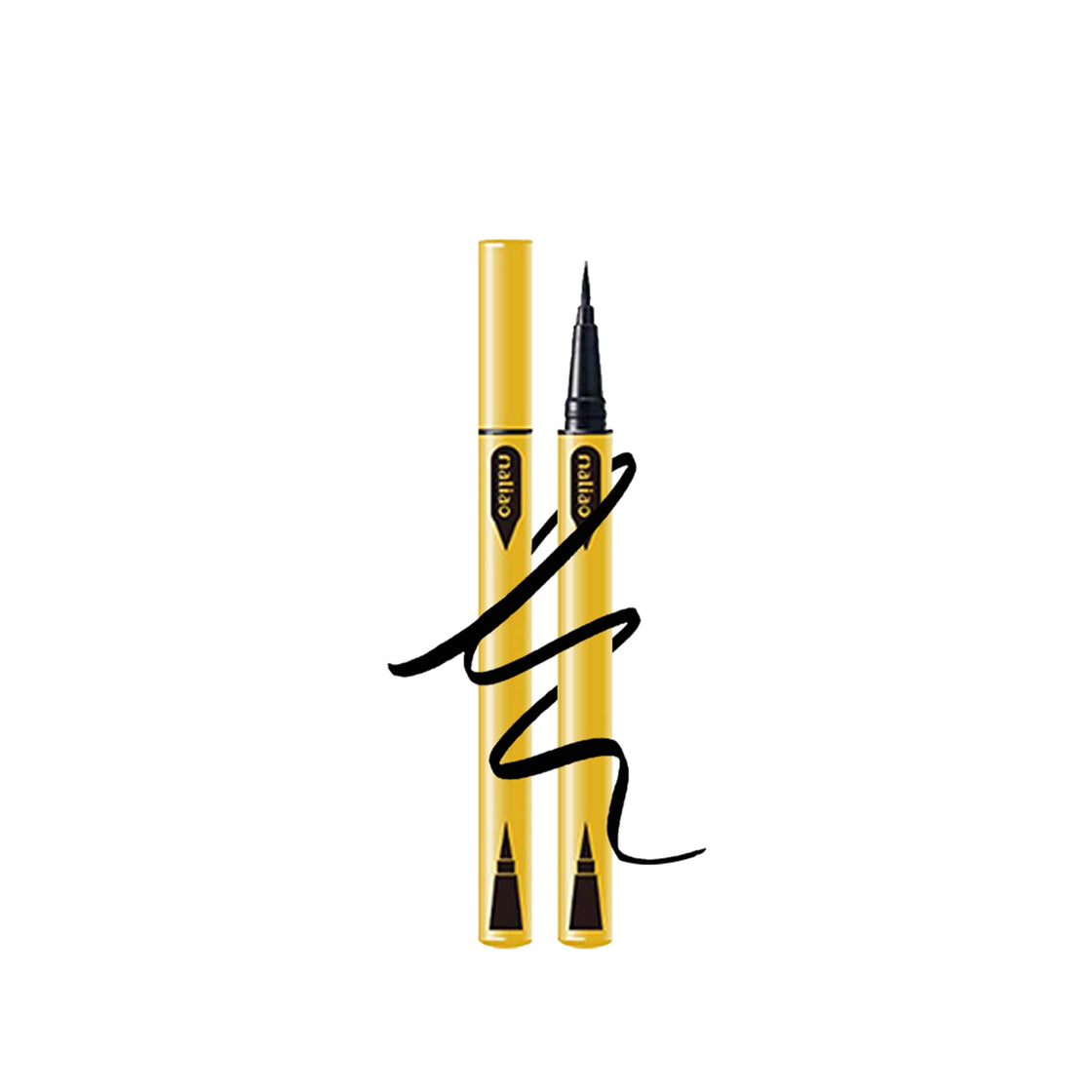 Maliao Jet Black Super Liner Perfect Sum - Long-Lasting, Waterproof Eyeliner - Maliao Makeup