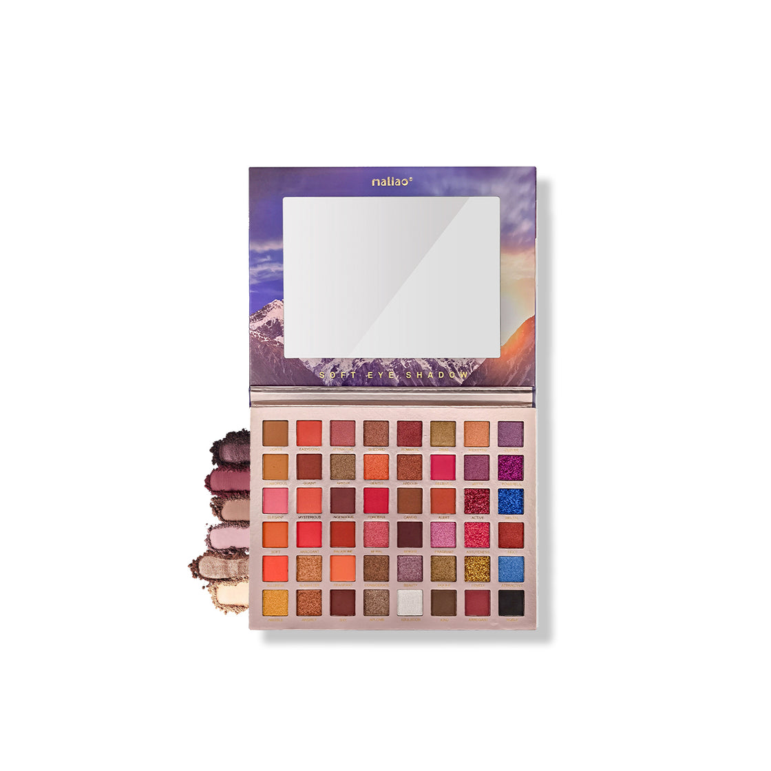 MALIAO 48 Colors Soft Eye Shadow Palette – Long-Lasting Makeup Magic - Maliao Makeup