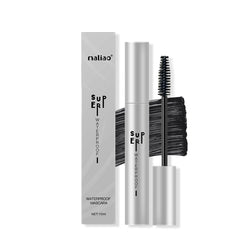 Maliao Long Lasting Super Waterproof Mascara - Defined Volume, No Clump, Intense Volumizing, Natural Finish Black, 10ml - Maliao Makeup