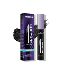 Maliao Secret Weapon Mascara - Glossy Black Lashes, Voluminous & Lengthening (10ml) - Maliao Makeup