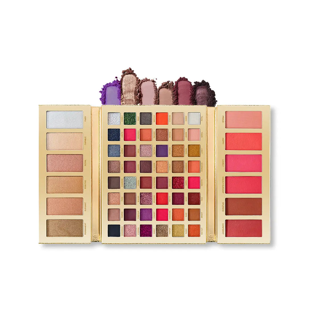 Maliao, Maliao Name Makeup Palette, 48 Color Eyeshadow, Versatile Eye Makeup Palette