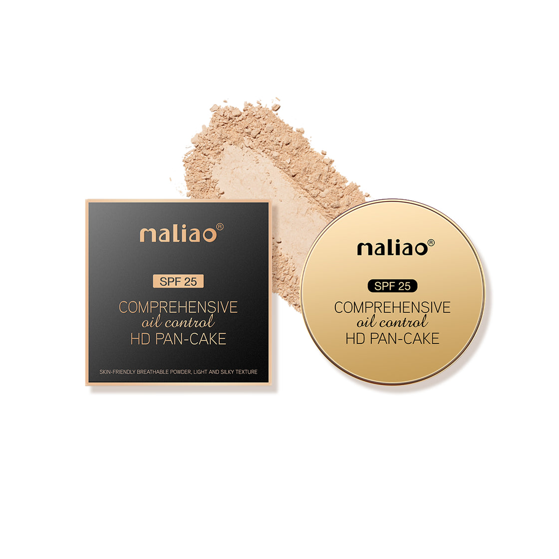 Maliao Comprehensive Oil Control HD Pan-Cake - Your Ultimate Solution for Flawless, Matte Skin - Maliao Makeup