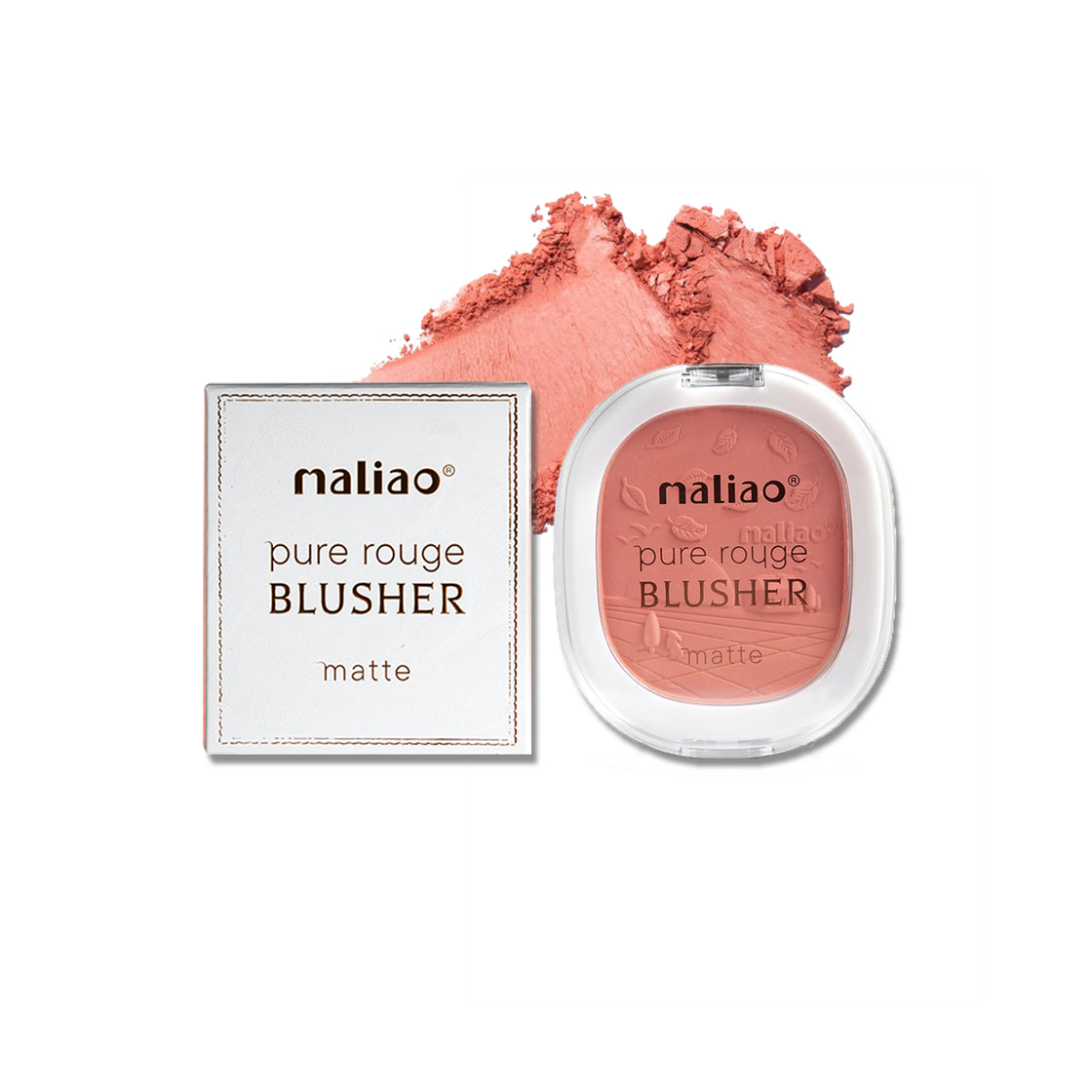 Maliao Pure Rouge Matte Blush - Natural Flush for Radiant Cheeks - Maliao Makeup