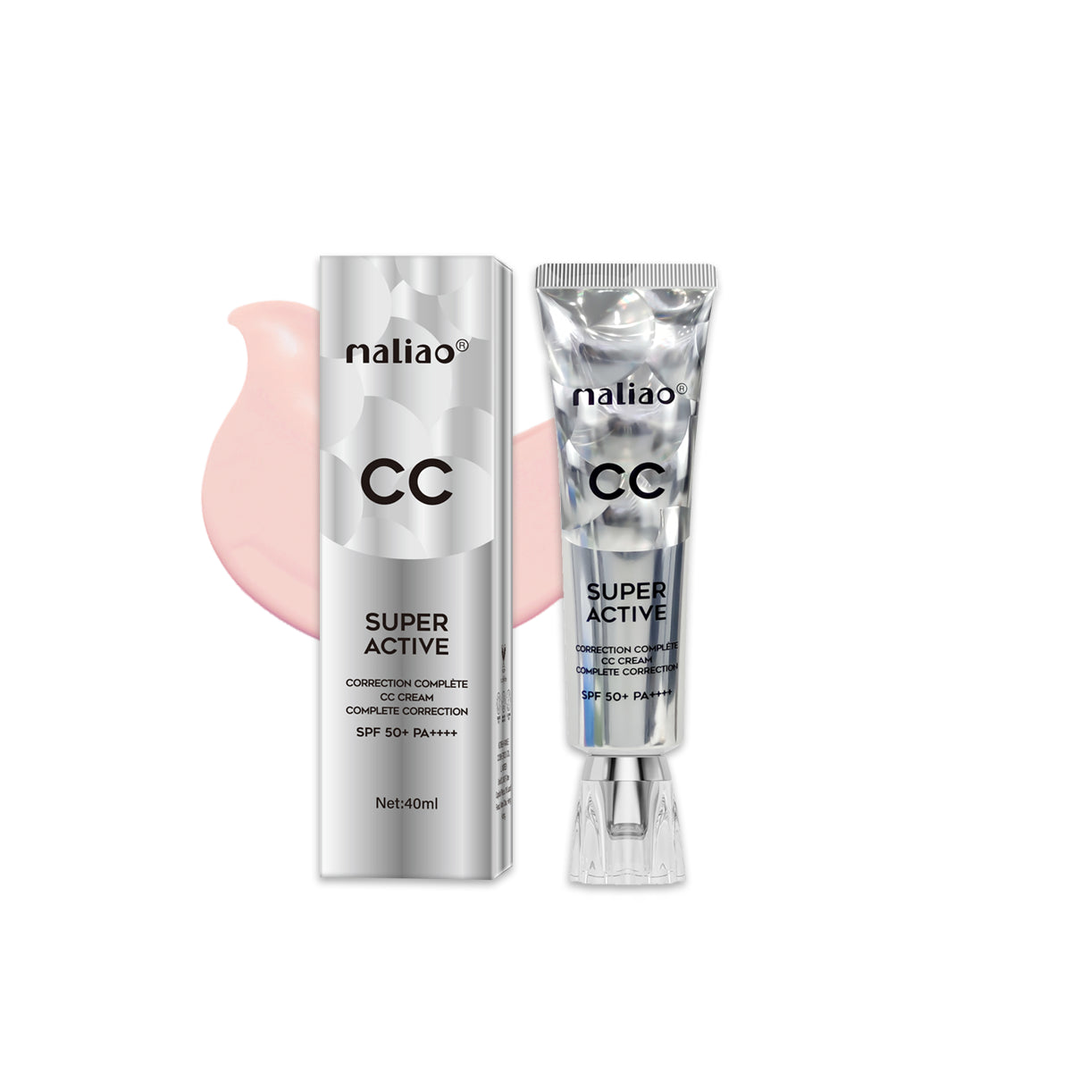 Maliao CC Cream Complete Correction SPF 50+ PA++++ - Radiant Skin Protection Maliao Professional Makeup