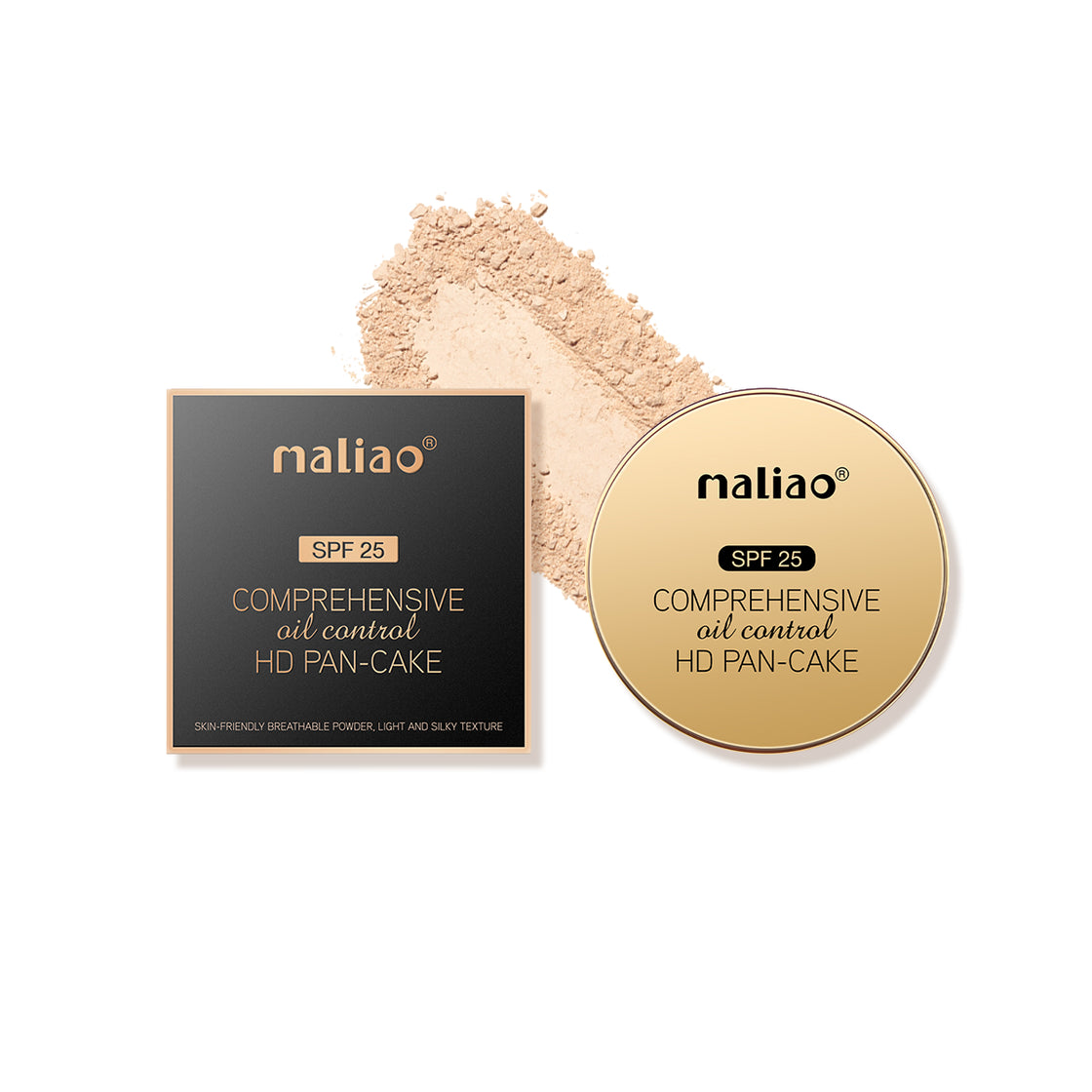 Maliao Comprehensive Oil Control HD Pan-Cake - Your Ultimate Solution for Flawless, Matte Skin - Maliao Makeup