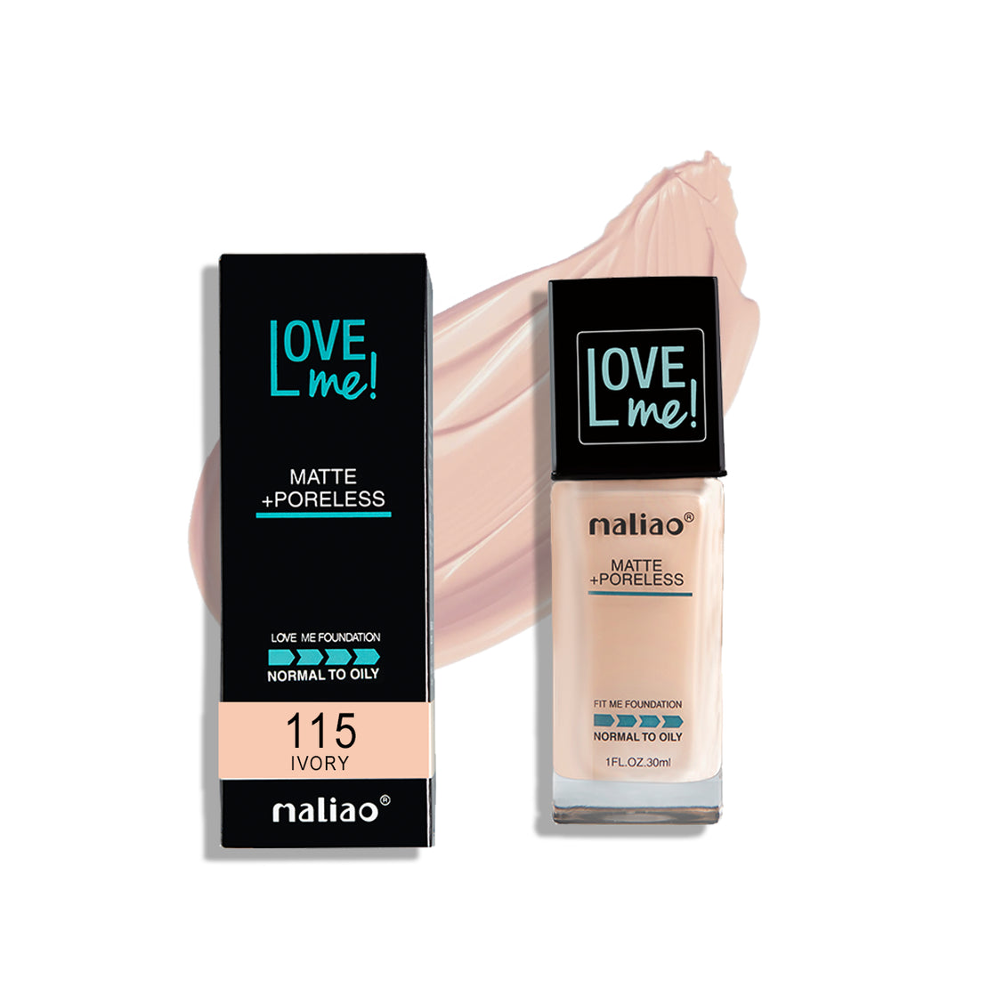 Maliao Love Me Matte + Poreless Love Me Foundation - Your Secret to Flawless, Matte Perfection Face