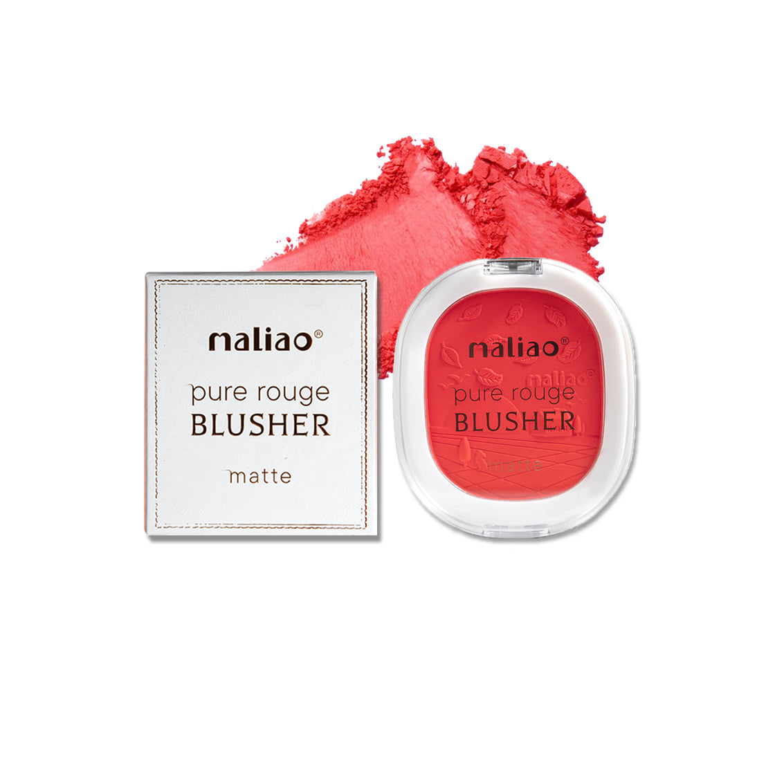 Maliao Pure Rouge Matte Blush - Natural Flush for Radiant Cheeks - Maliao Makeup