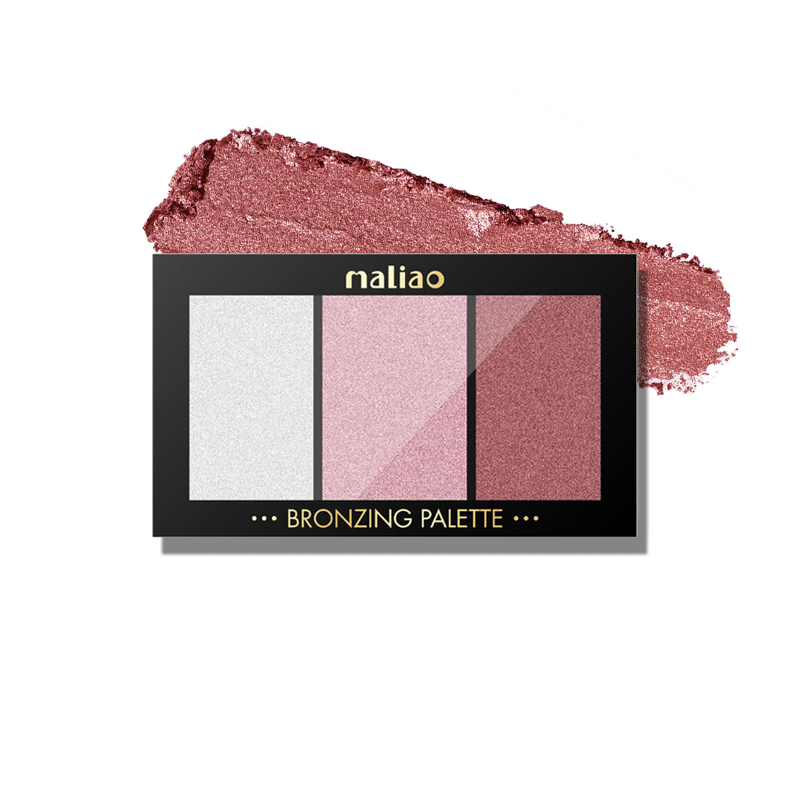 Maliao Shimmering Bronzing Palette - Sun-Kissed Radiance with Shimmer Particles - Maliao Makeup