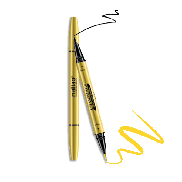 Maliao Charming 2-in-1 Liquid Eyeliner - 12-Hour Long-Lasting, Waterproof, and Precise Definition Maliao Professional Makeup