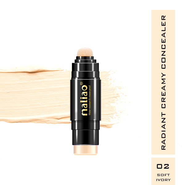 MALIAO Radiant Creamy Concealer - Silky Smooth Face Makeup for Flawless Coverage Maliao Professional Makeup