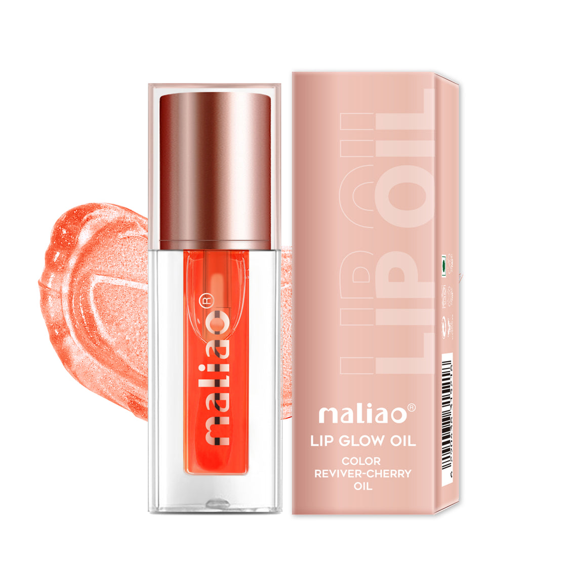 Maliao Lip Glow Oil Color Reviver - Cherry Oil Infusion for Vibrant Lips Maliao Professional Makeup