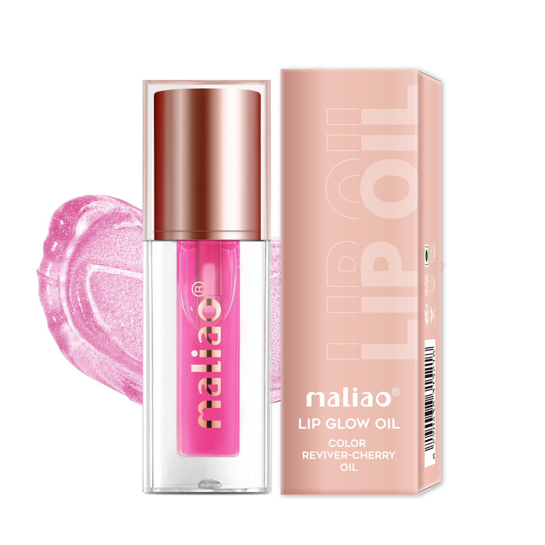 Maliao Lip Glow Oil Color Reviver - Cherry Oil Infusion for Vibrant Lips Maliao Professional Makeup