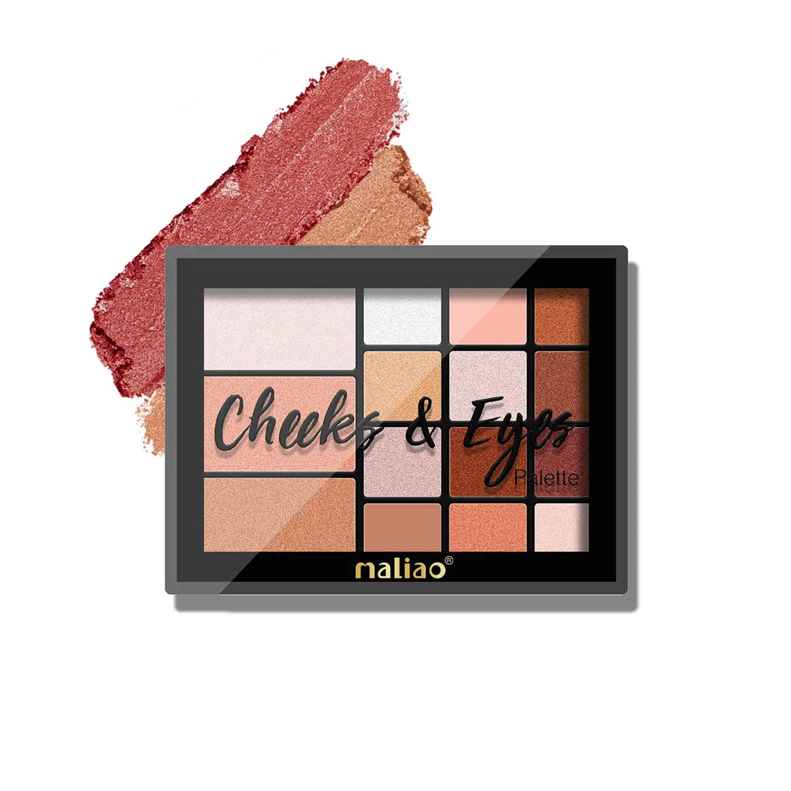 Maliao Eyes Palette & Cheeks - Versatile All-in-One Makeup Palette for Stunning Looks Maliao Professional Makeup