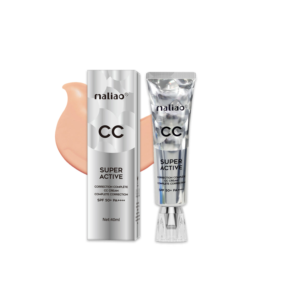 Maliao CC Cream Complete Correction SPF 50+ PA++++ - Radiant Skin Protection Maliao Professional Makeup